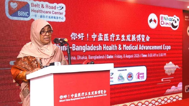 কল্যাণকর উদ্যোগের জন্য চীনের প্রতি স্বাস্থ্য উপদেষ্টার কৃতজ্ঞতা