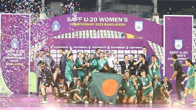 সাফ চ্যাম্পিয়ন সাগরিকাদের চোখ এএফসি টুর্নামেন্টে