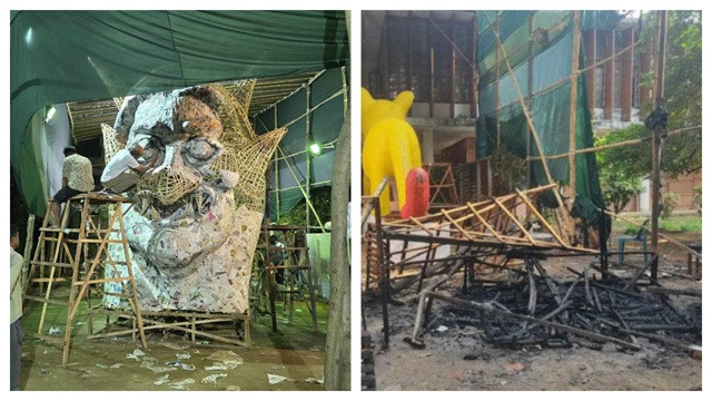 ‘ফ্যাসিবাদী শক্তির ষড়যন্ত্রে আনন্দ শোভাযাত্রা থেমে থাকবে না’
