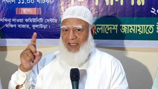 দেশের স্বার্থ যেখানে বিঘ্নিত হবে সেখানে ‘নো’: জামায়াত আমির