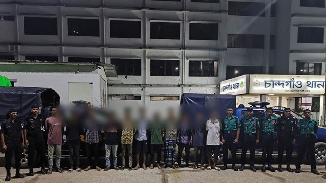 চট্টগ্রামে সন্ত্রাসী আস্তানায় র‍্যাব-পুলিশের অভিযান, গ্রেপ্তার ১০