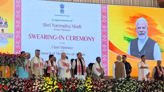 আসামের মুখ্যমন্ত্রীর শপথ অনুষ্ঠানে গুয়াহাটির সহকারী হাইকমিশনার