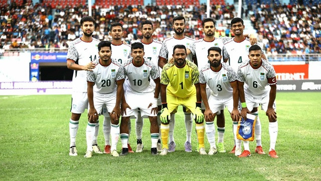 নেপালের সঙ্গে ড্র করেও ১৮৪তম বাংলাদেশ