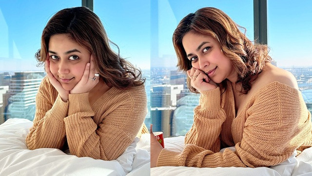 সাত সকালে মোহনীয় লুকে ভাবনা