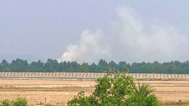 গুলি-মর্টারশেলের শব্দে ফের কেঁপে উঠল টেকনাফ সীমান্ত