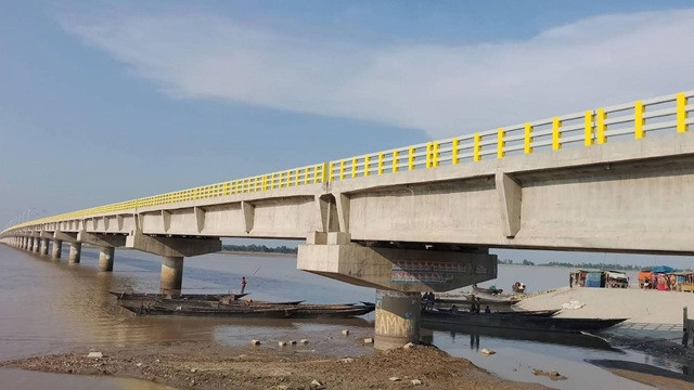 তিস্তায় ভাসানী সেতুর স্বপ্নযাত্রা শুরু