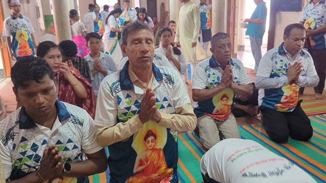 নানান আনুষ্ঠানিকতায় রাঙামাটিতে বুদ্ধ পূর্ণিমা উদযাপন