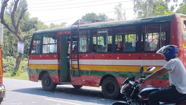 ছেলের জন্য ভাত নিয়ে মাদরাসায় যাওয়ার পথে বাসচাপায় বাবা নিহত