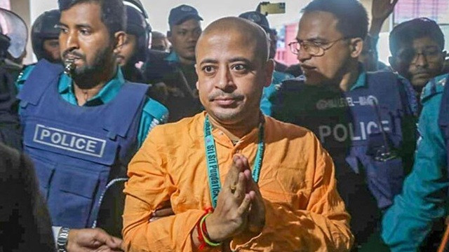 আলিফ হত্যা মামলায় চিন্ময় দাসকে জেলগেটে জিজ্ঞাসাবাদের নির্দেশ