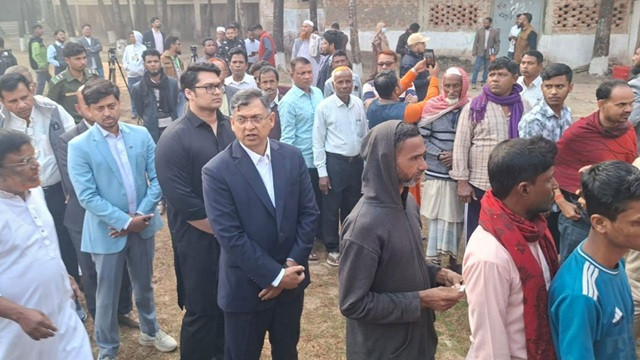 এখন পর্যন্ত ভোটের পরিবেশে সুন্দর ও স্বাভাবিক : সালাহউদ্দিন আহমদ