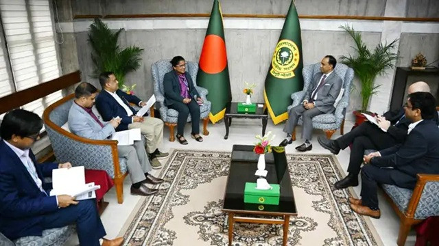 ডেপুটি স্পিকারের সঙ্গে ইউএনডিপির প্রতিনিধি দলের সাক্ষাৎ