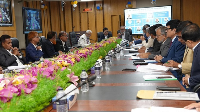 সোনালী ব্যাংকের পরিচালনা পর্ষদের সঙ্গে সিনিয়র ম্যানেজমেন্ট টিমের সভা