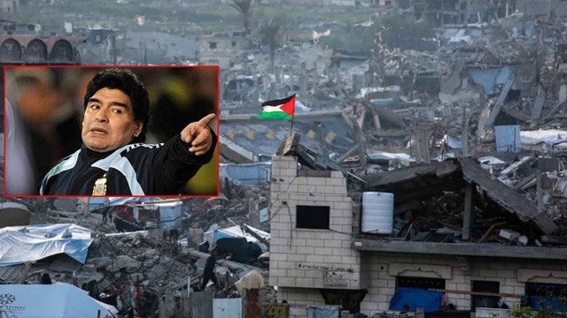ইসরায়েল ফিলিস্তিনে যা করছে, তা লজ্জাজনক— বলেছিলেন ম্যারাডোনা