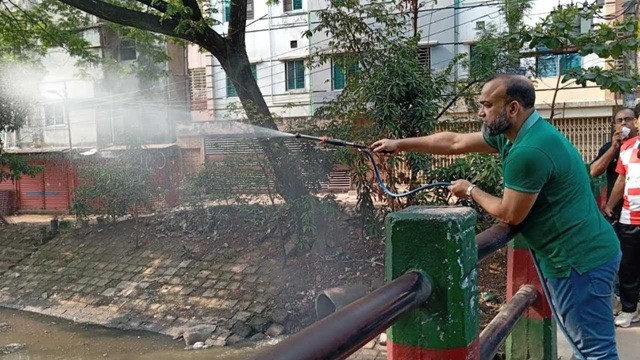 ৫০০ কর্মী নিয়ে মশা নিয়ন্ত্রণ-পরিচ্ছন্নতা অভিযান করলো দক্ষিণ সিটি