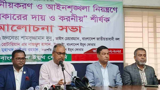 গণতন্ত্র উত্তরণে নির্বাচনের বিকল্প নেই: দুদু