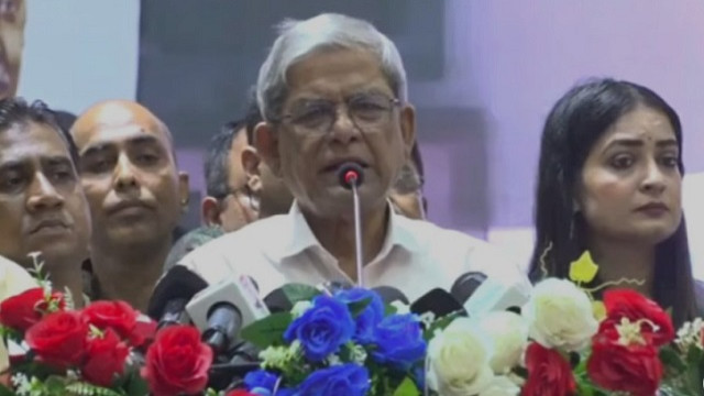 একাত্তরকে ভুলিয়ে দেওয়ার ষড়যন্ত্র চলছে : মির্জা ফখরুল