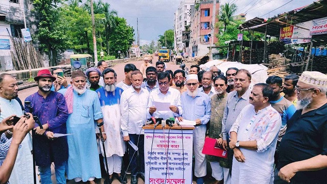 একযুগেও শেষ হয়নি শিপইয়ার্ড সড়কের নির্মাণকাজ
