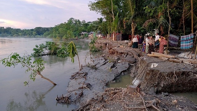 সোনাগাজীতে আগ্রাসীরূপে নদী ভাঙন