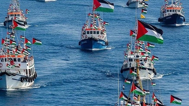 গ্লোবাল সুমুদ ফ্লোটিলার জাহাজ ডুবিয়ে দেওয়ার পরিকল্পনা ইসরায়েলের