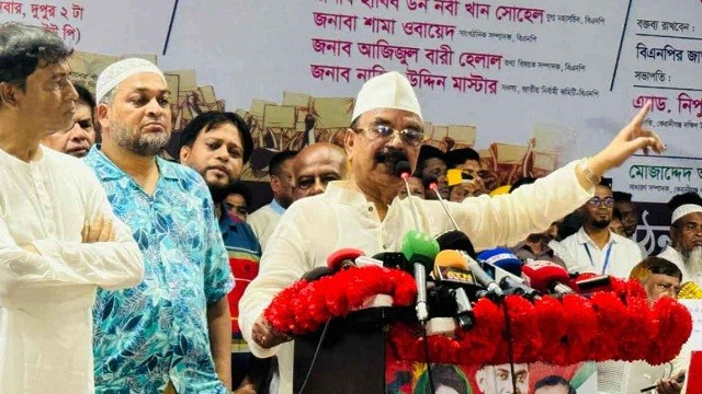 বিএনপি মাঠে নামলে নির্বাচন পেছানোর সাহস কারও নেই: গয়েশ্বর