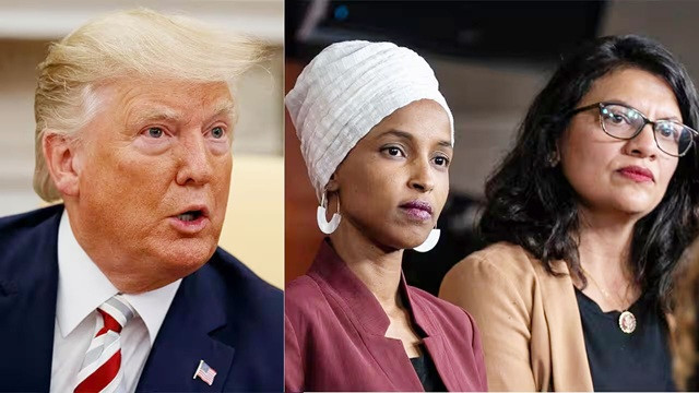 এমপি ইলহান ওমর, রাশিদা তালাইবকে দেশ থেকে বিতাড়িত করা উচিত : ট্রাম্প