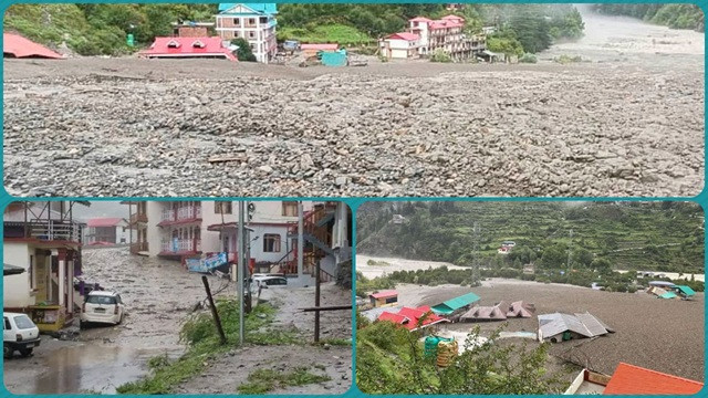 ভারতে মেঘভাঙা বৃষ্টি ও অকস্মাৎ বন্যায় এখনো নিখোঁজ ১৬, আটকা চারশ পর্যটক