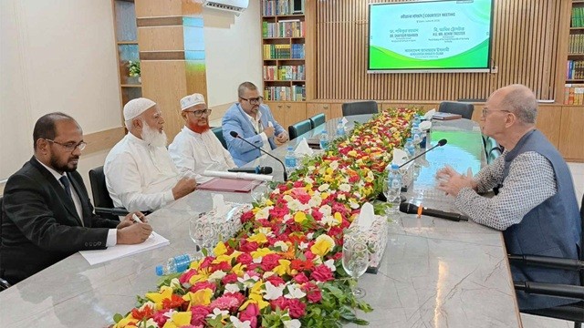 জার্মানির রাষ্ট্রদূত আচিম ট্রস্টারের সঙ্গে জামায়াত আমিরের সৌজন্য সাক্ষাৎ