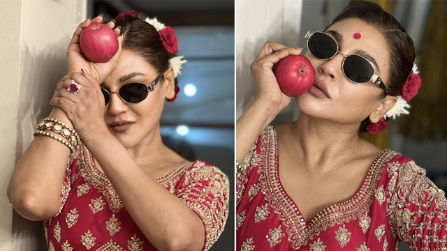 আপেল নিয়ে কী ইঙ্গিত দিলেন জয়া আহসান