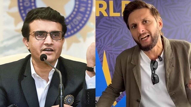কাশ্মীরের হামলা নিয়ে মুখোমুখি অবস্থানে গাঙ্গুলী-আফ্রিদি