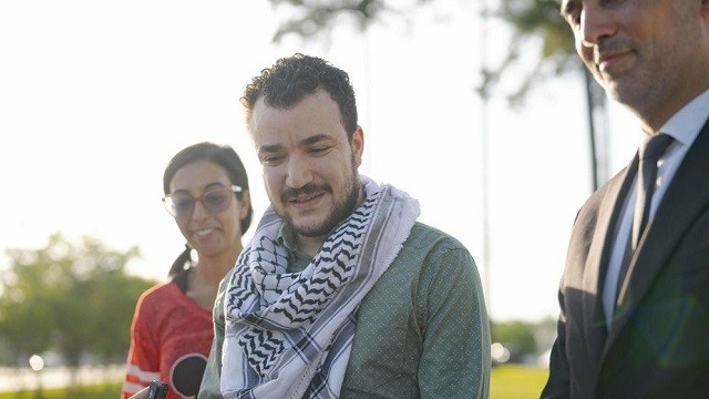 কারামুক্ত হয়েই ট্রাম্পের বিরুদ্ধে ২ কোটি ডলারের মামলা ফিলিস্তিনপন্থির
