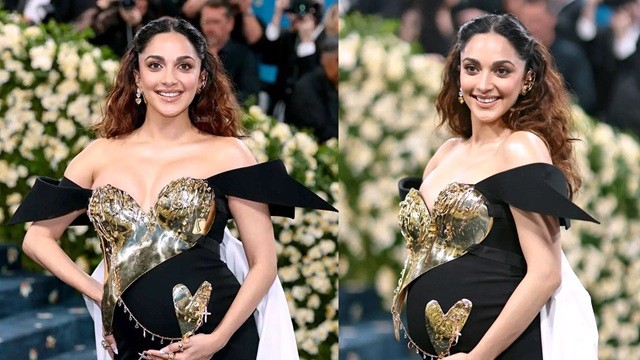 বেবিবাম্প নিয়েই লাল গালিচায় হাঁটলেন কিয়ারা
