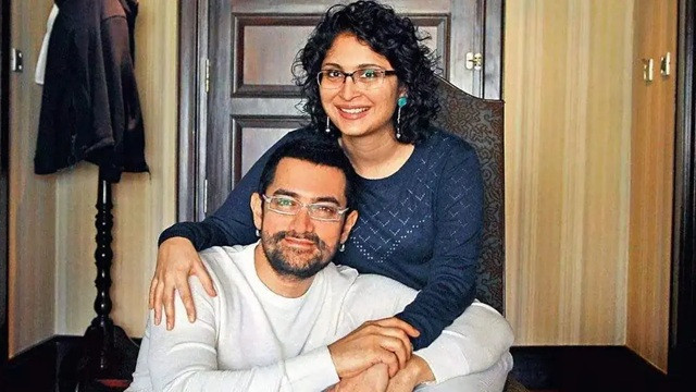 বলিউড অভিনেতা আমির খান ও কিরণ রাও