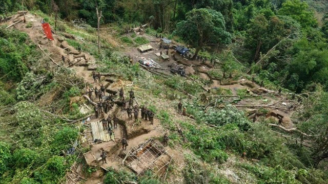 বান্দরবানে বম পার্টির প্রশিক্ষণ ঘাঁটিতে সেনাবাহিনীর অভিযান