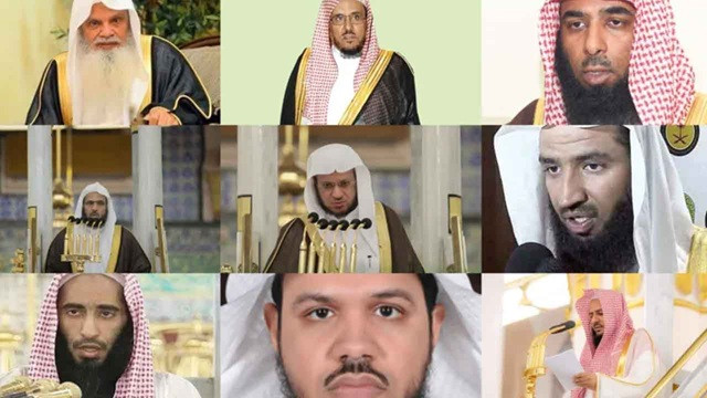 মসজিদে নববীর নিয়মিত ইমাম যারা