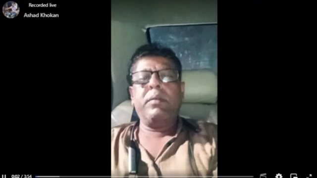 লাইভ চলাকালে কারওয়ান বাজার থেকে বিএনপি নেতার মোবাইল ফোন ছিনতাই