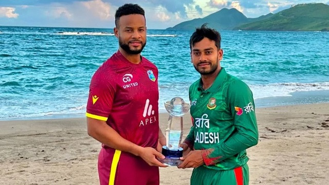 আগামী মাসে আসছে উইন্ডিজ