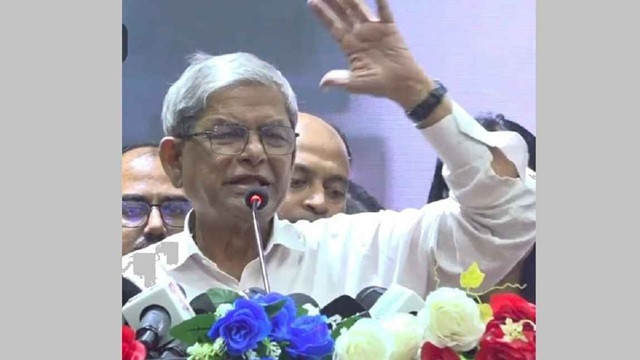 উগ্রবাদকে মাথাচাড়া দিয়ে উঠতে দেওয়া যাবে না: মির্জা ফখরুল