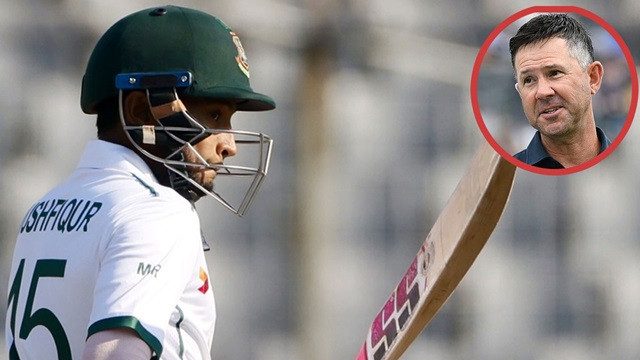 মুশফিকের শততম টেস্টকে ‘অবিশ্বাস্য অর্জন’ বললেন পন্টিং