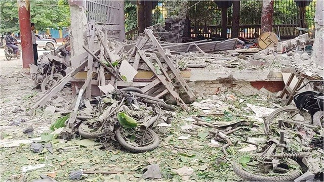 মিয়ানমারে মঠে জান্তার বিমান হামলায় নিহত ২০