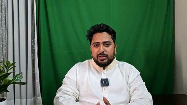 জাতীয় নাগরিক পার্টির (এনসিপি) আহ্বায়ক নাহিদ ইসলাম