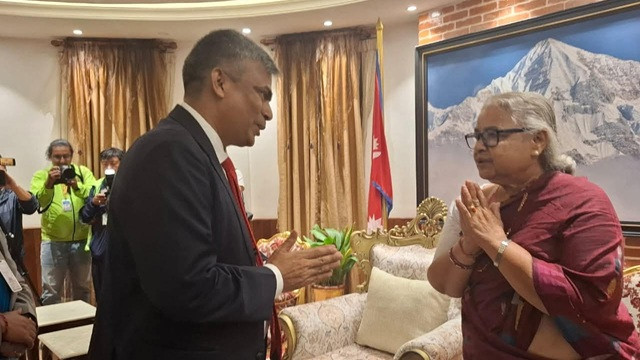 নেপালের অন্তর্বর্তী প্রধানমন্ত্রীর শপথ অনুষ্ঠানে বাংলাদেশের রাষ্ট্রদূত