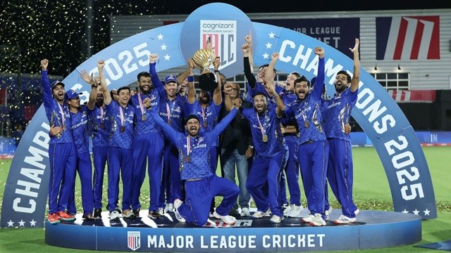 মেজর লিগ ক্রিকেটে চ্যাম্পিয়ন নিউ ইয়র্ক