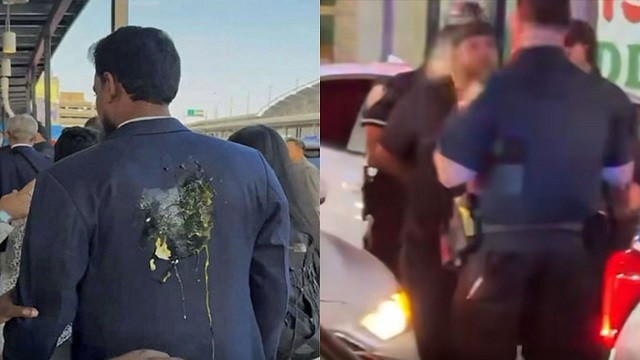 নিউইয়র্কে আখতারের ওপর ডিম নিক্ষেপ, হামলাকারী আটক