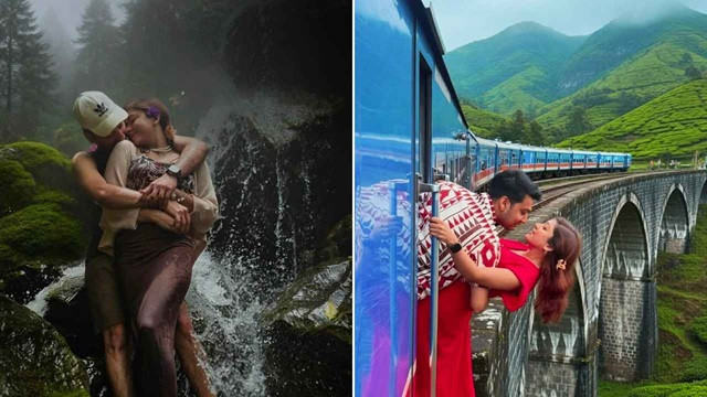 স্বামীর সঙ্গে হানিমুনের অন্তরঙ্গ ছবি প্রকাশ করলেন অভিনেত্রী
