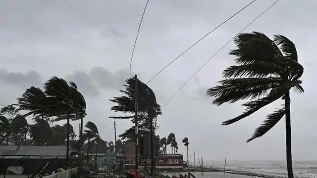 সন্ধ্যার মধ্যে ৯ অঞ্চলে ঝড়ের আভাস
