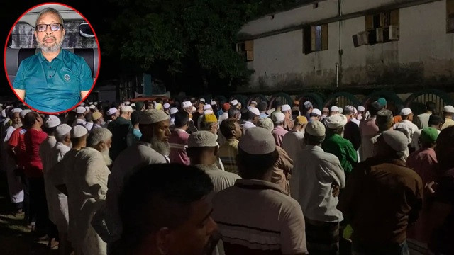 জেলগেটে দাঁড়িয়ে শেষবারের মতো মৃত মায়ের মুখ দেখলেন সাবেক এমপি