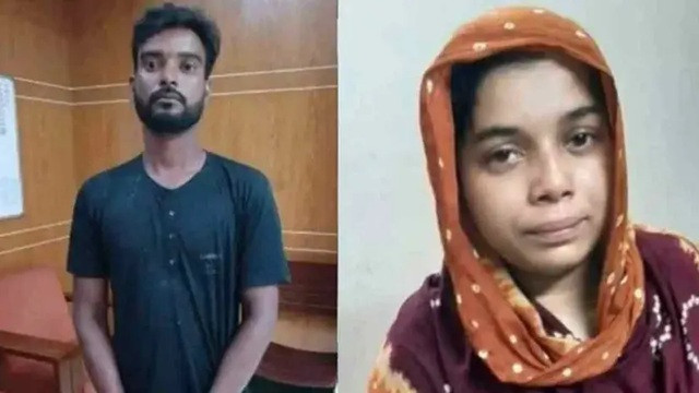 আসামি সোহেল ও তার স্ত্রী