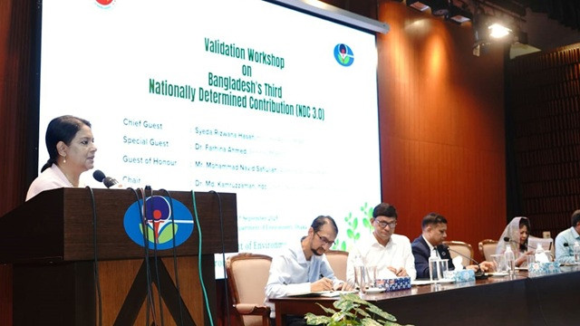 ১১৬ বিলিয়ন ডলার না পেলে এনডিসি ৩.০ বাস্তবায়ন কঠিন  