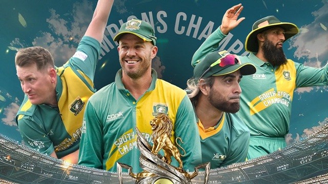 পাকিস্তানকে হারিয়ে লিজেন্ডস চ্যাম্পিয়নশিপের শিরোপা জিতল দ. আফ্রিকা
