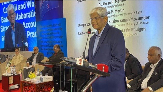 আর্থিক খাতের সংস্কার নিয়ে অনেক বাধা-বিপত্তি রয়েছে : অর্থ উপদেষ্টা